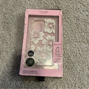 Women’s Kate Spade clear floral iPhone 10 pro phone case